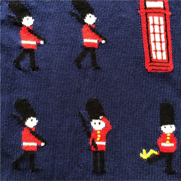 CUTE Ugly Christmas Sweater with Toy Soldiers London Nutcracker by Talbots - Picture 10 of 16